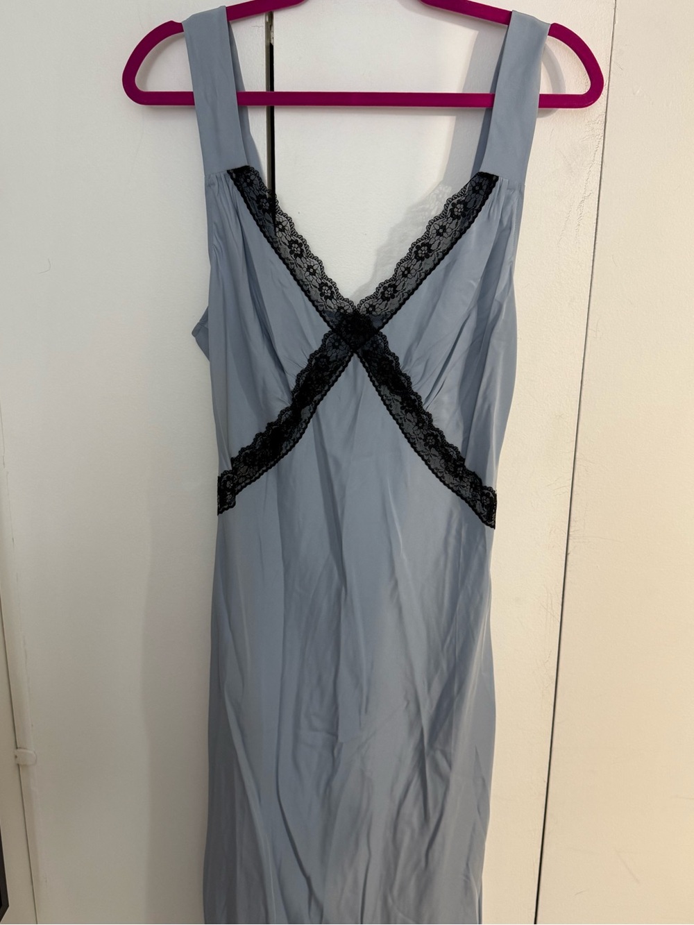 Reformation Provence Silk Dress in Mineral - Picture 5 of 6
